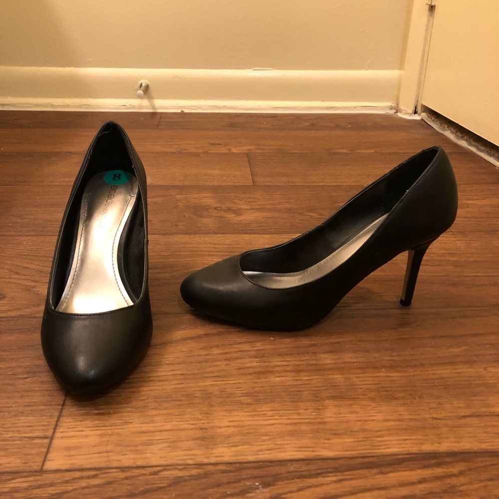 BCBG black heels